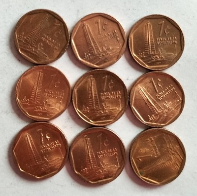 moneta Kuba 1 cent