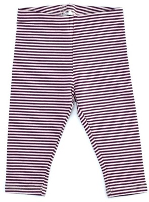 Next Legginsy niemowlęce paski bawełna 6-9 m 74-80