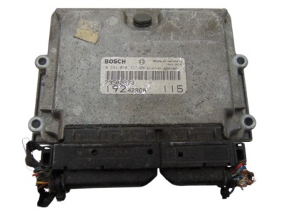 Бортовий комп'ютер 0281010337 73502673 fiat stilo фото №1