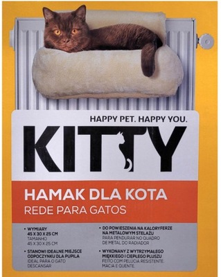 Kitty Hamak dla kota na kaloryfer 45x30x25cm