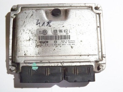 COMPUTADOR UNIDAD DE CONTROL VW 038906012L 0281010112  