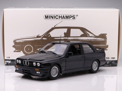 BMW M3 E30 - 1987, blue metallic Minichamps 1:18