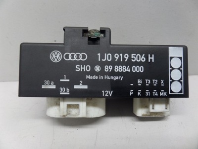 MÓDULO UNIDAD DE CONTROL DE VENTILADORES AUDI A3 8L 1.8 T AGU 1J0919506H  