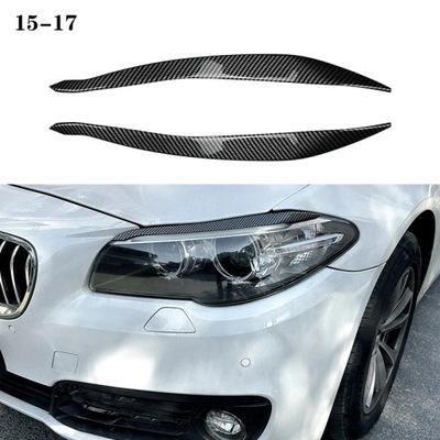 For BMW 5 Series F10 F11 F18 535i 525i 520i 530i Car Headlight Eyebr~53158 фото