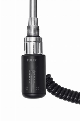 Grzałka elektryczna Tully 900W czarna do grzejnika
