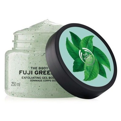 THE BODY SHOP FUJI GREEN TEA BODY SCRUB Łagodny peeling Zielona Herbata