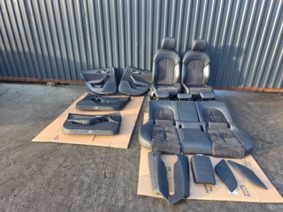 Сидіння сидіння s line шкіра + alcantara з підігрівом europa комплект !!! фото №1