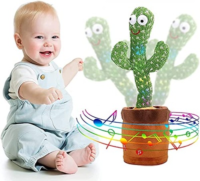 Pluszowa zabawka Kaktus Powtarzająca się kaktusowa