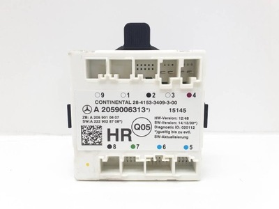 Модуль двері задня правий mercedes w205 a2059006313 фото №1