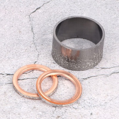 Медная прокладка трубы выпускной motocykla фото №1