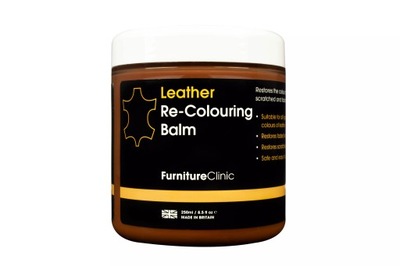 Furniture Clinic Leather Re-Colouring Balsam koloryzujący MED BROWN 250ml