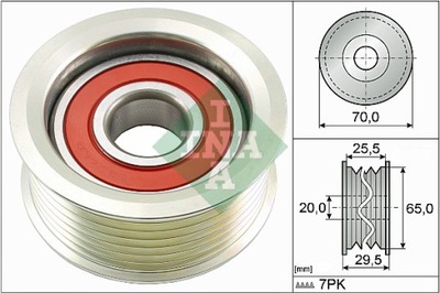 РОЛИК НАПРАВЛЯЮЩАЯ PK INA 532 0803 10 532080310