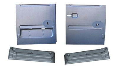 DE PUERTA PARTE TRASERA PARA VENTANAS 90CM DERECHO IZQUIERDO SPRINTER VW LT 95-06  