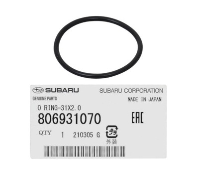 Ущільнювальне кільце блок двигуна насоса оливи forester outback фото №1