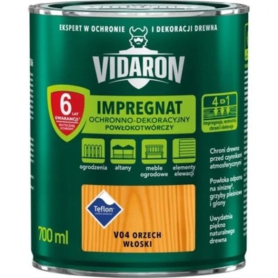 Vidaron Impregnat Orzech Włoski 0,7 L