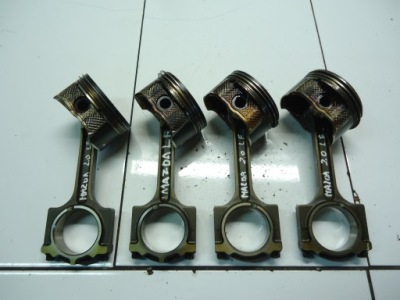 Mazda 6 2.0 16v lf поршень з шатун фото №1