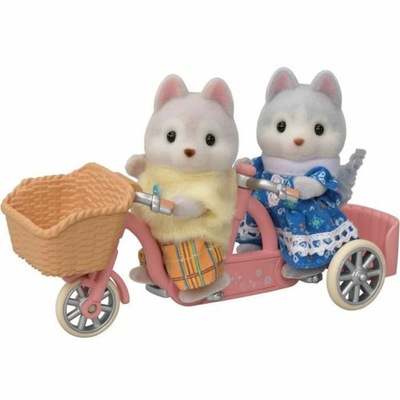 Playset Sylvanian Families Husky siblings and t