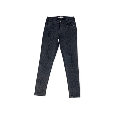 Spodnie jeansowe damskie czarne ZARA 36