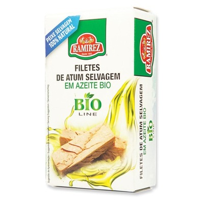 Filet z tuńczyka w oliwie extra virgin BIO 120g