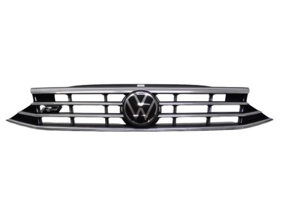 Vw passat b8 r-line lift 19-23 решітка радіатора решітка радіатора + радар 3g0853651cb оригінальна фото №1