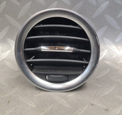 Решітка впуск повітря обдув w desce opel adam срібляста хром фото №1