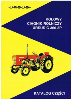 KATALOG CZĘŚCI CIĄGNIK URSUS C-360-3P C-360 3P