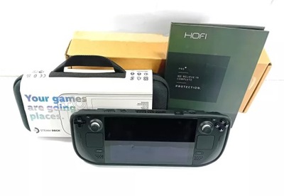 KONSOLA DO GIER VALVE STEAM DECK 64 GB KOMPLET!