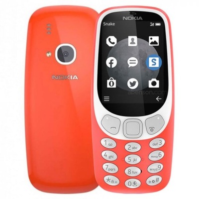 Nokia 3310 Dual Sim czerwona