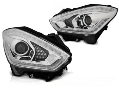 Ліхтарі  suzuki swift 6 vi 17- трубка  хром led dts фото №1