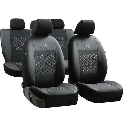 GRUBE FORRO AL ASIENTO ASIENTOS DE AUTOMÓVIL LOGOTIPO MITSUBISHI COLT 6  