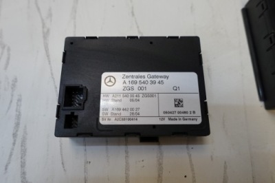 Mercedes w245 w169 модуль шлюз 1695403945 фото №1