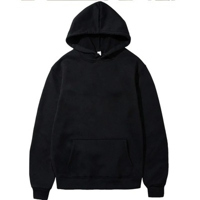 Men's Hoodies Pullover Classic Black Hoodie for Me