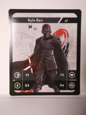 STAR WARS Kaufland karta 41 Kylo Ren