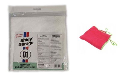 Shiny Garage Leather Cleaning Cloth 40x40cm 300g