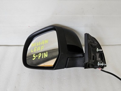 Зеркало левая nissan leaf 5 pin фото №1