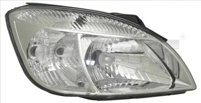 Фара kia rio ii 05- /l/h4/el/chrom фото №1