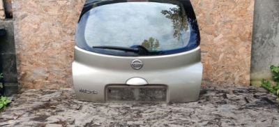 Задняя крышка багажника багажника задняя стекло nissan micra k12 фото №1