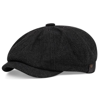 Men's Ivy Driving Cap Autumn and Winter Newsboy Ca