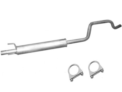 Opel meriva a 1.4 1.6 гасник середній + хомути фото №1