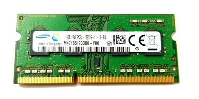 Pamięć RAM DDR3 Samsung M471B5173DB0-YK0 4 GB 12800S-11-13-B4