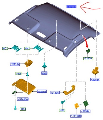 Стеля ford ranger mk5 2012-2015 фото №1