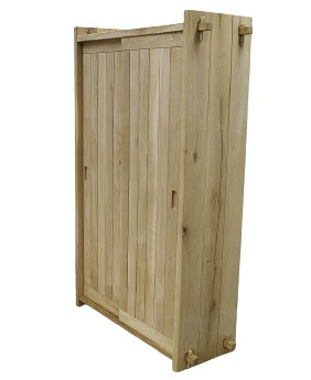 Wyjątkowa SZAFA drewniana DREWNO DĘBOWE 190 cm