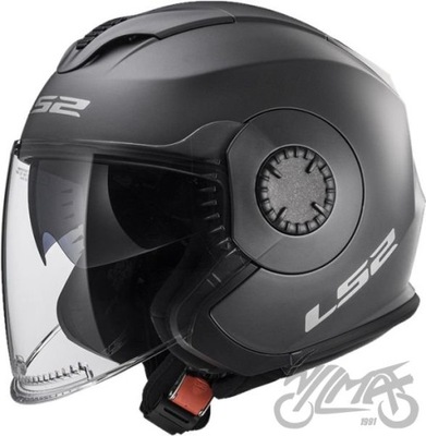 HELMET LS2 OF570 VERSO SOLID MATT TITANIUM XS  