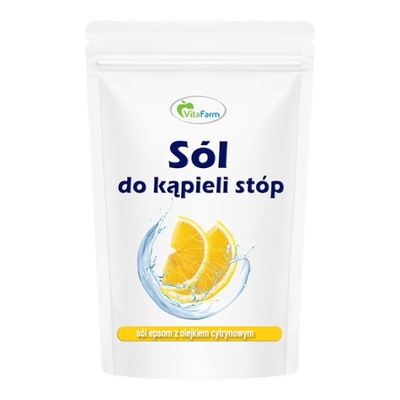 SÓL DO STÓP SÓL EPSOM Z OLEJKIEM CYTRYNOWYM