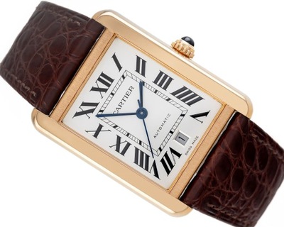 CARTIER TANK SOLO XL ROSE GOLD 18K REF. W5200026