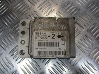 Модуль подушка безопасности nissan primera p12 1.9 dci 98820 av200 фото №1