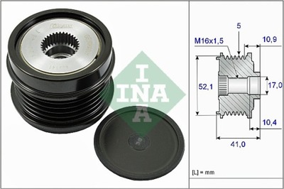 INA ЗЧЕПЛЕННЯ ALT. INA 535027210 535027210