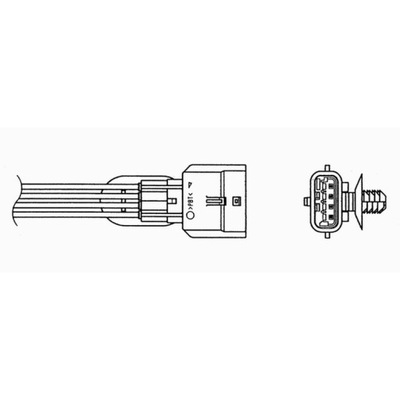 SONDA LAMBDA NGK 0013  