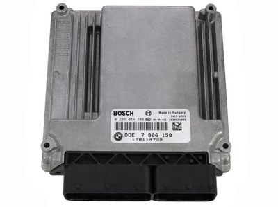 КОМПЬЮТЕР ECU BMW 330 3.0D DDE7806150 0281014286