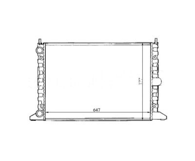 Радіатор wody ford galaxy 10.95- 7258109 фото №1